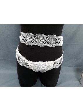 Only Hearts Panties White Size Small NEW WITHOUT TAGS!